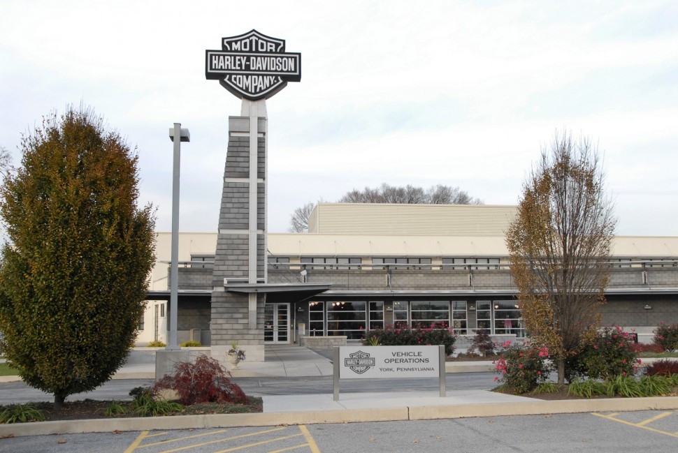 Завод Harley-Davidson в Йорке, штат Пенсильвания Завод Harley-Davidson в Йорке, штат Пенсильвания