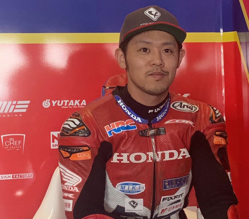 Такуми Такахаси, один из лидеров All Japan Superbike Championship Такуми Такахаси, один из лидеров All Japan Superbike Championship