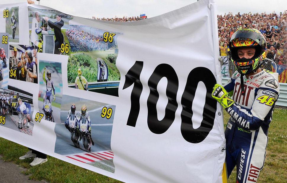 Валентино Росси в Ассене: 100-я победа в MotoGP - а сколько еще впереди!!!