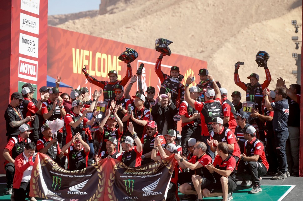 Honda прерывает 18-летнее доминирование KTM на ралли Дакар