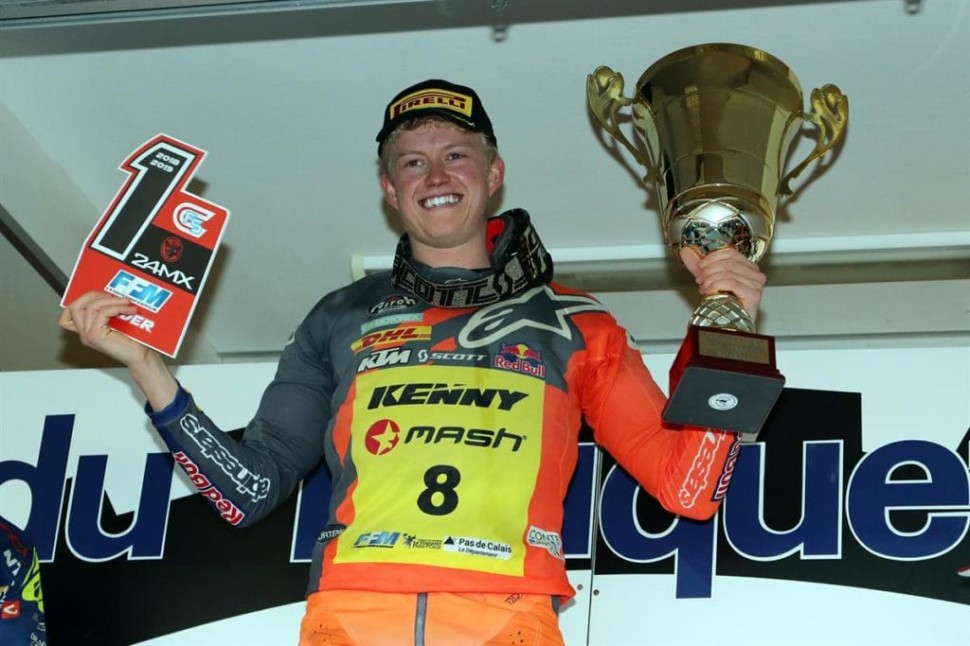 Победитель Enduropale 2019 года из заводской команды KTM - Натан Ватсон
