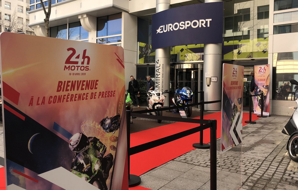 Презентация и пресс-конференция, посвященные 24 Heures Motos 2020 года