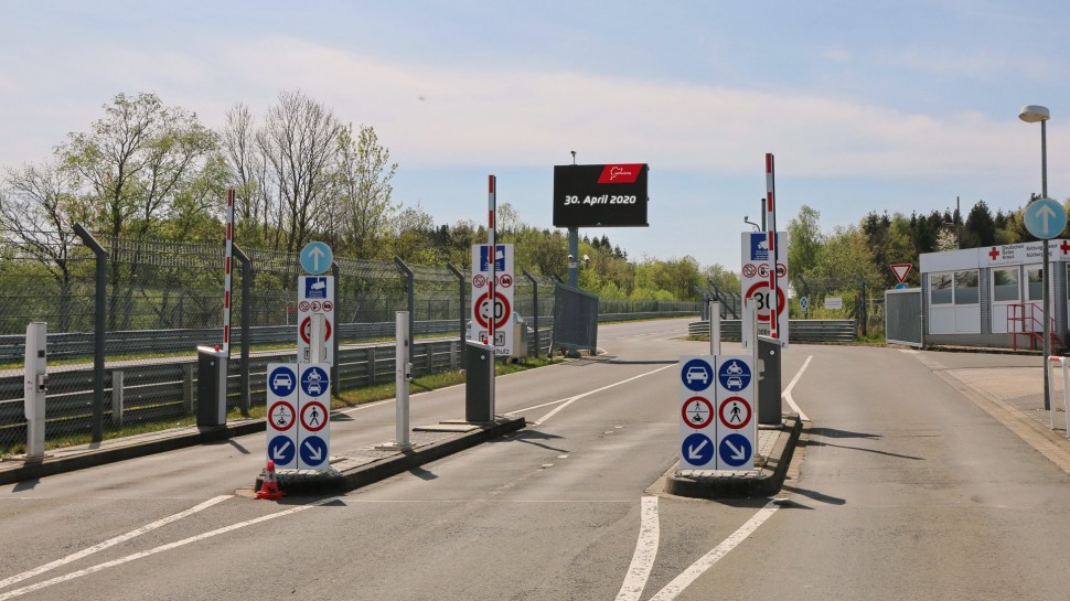 Автоматизированные пункты пропуска на Nürburgring