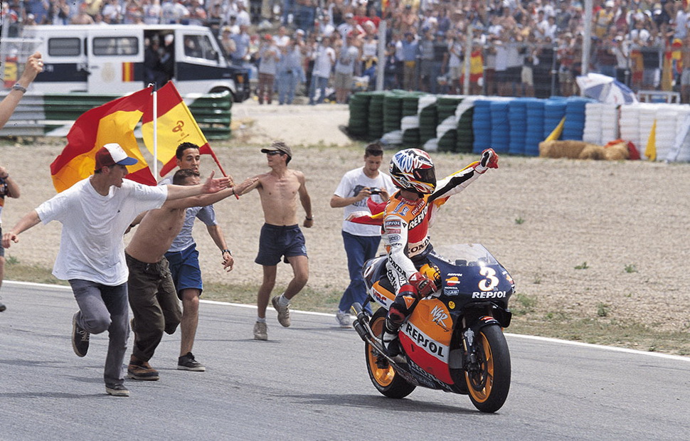 Легенда MotoGP Алекс Кривье, один из самых успешных испанцев на Circuito de Jerez