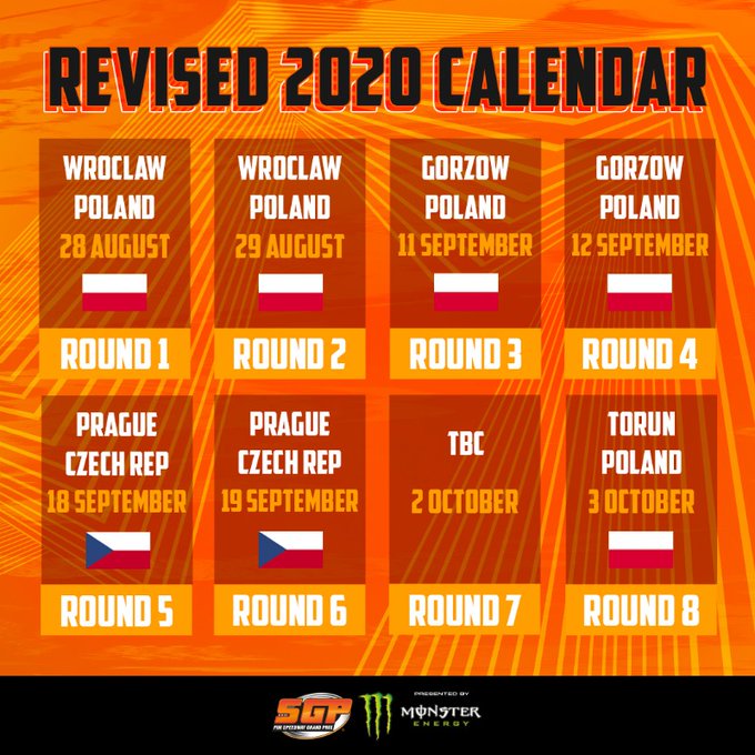 Новая версия календаря SpeedwayGP 2020 Новая версия календаря SpeedwayGP 2020