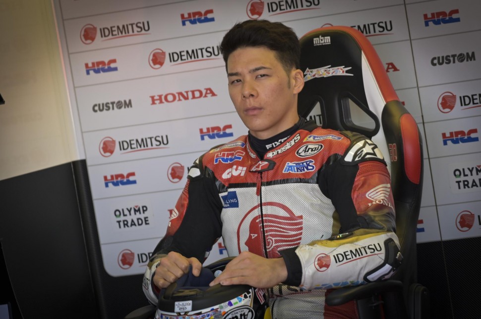 Такааки Накагами на тестах IRTA MotoGP с новым Honda RC213V 2020 года