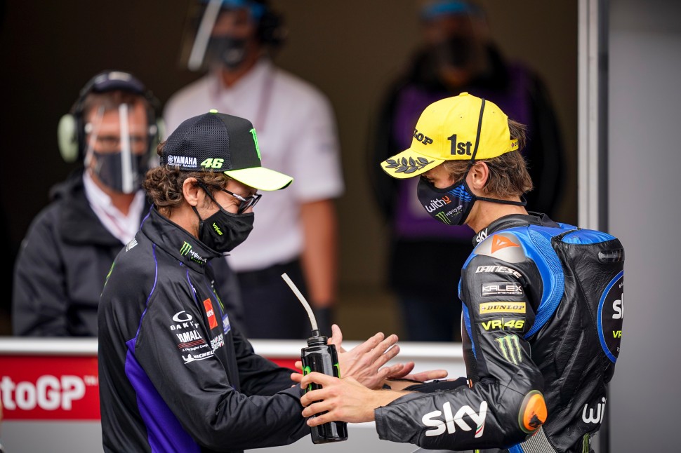 Росси - о Луке Марини: Надеюсь, он не найдет место в MotoGP и останется в Moto2, иначе мне - крышка