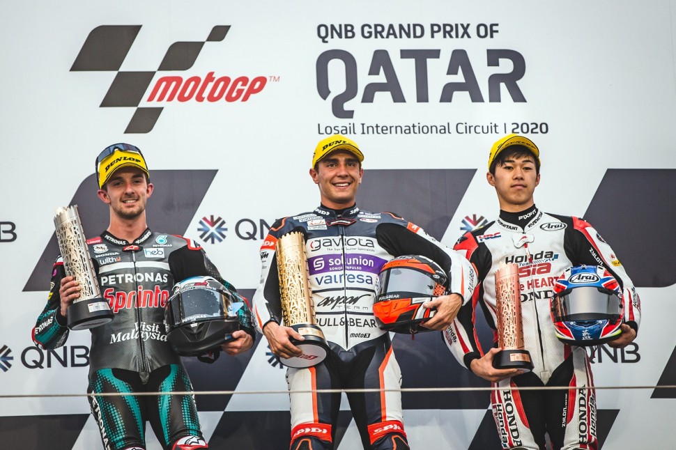 Вот так начиналась схватка за титул Moto3 в 2020 году: Гран-При Катара