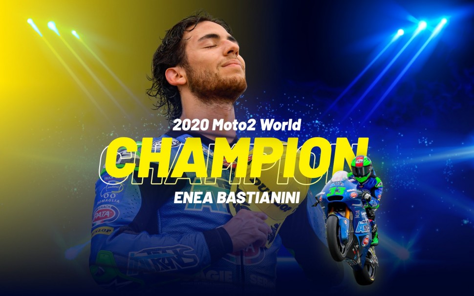 Энеа Бастианини - чемпион мира по Мото Гран-При в классе Moto2