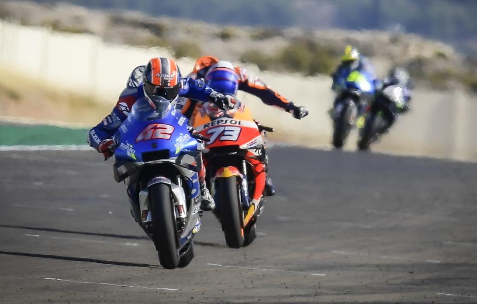 Алекс Маркес, Respol Honda - первый подиум в карьере MotoGP, 2 место в Арагоне