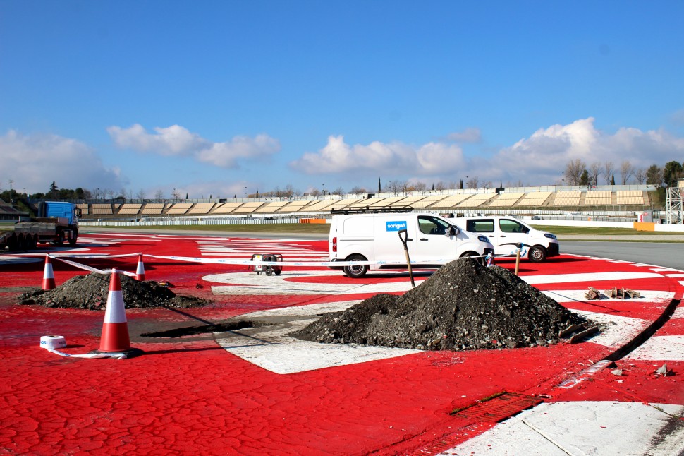 Начались работы по реконструкции 10-го поворота Circuit de Barcelona-Catalunya
