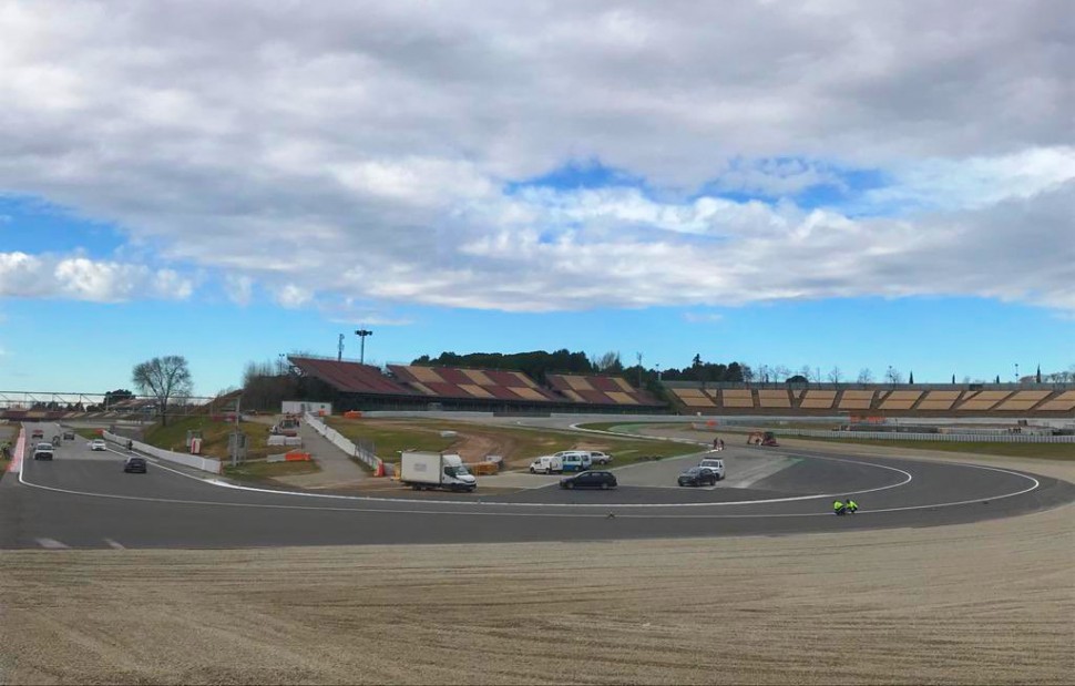 Итог работы: новый вид 10-го поворота Circuit de Barcelona-Catalunya