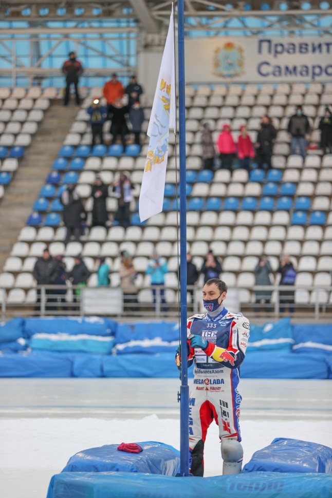 Даниил Иванов по праву действующего чемпиона поднял флаг чемпионата мира