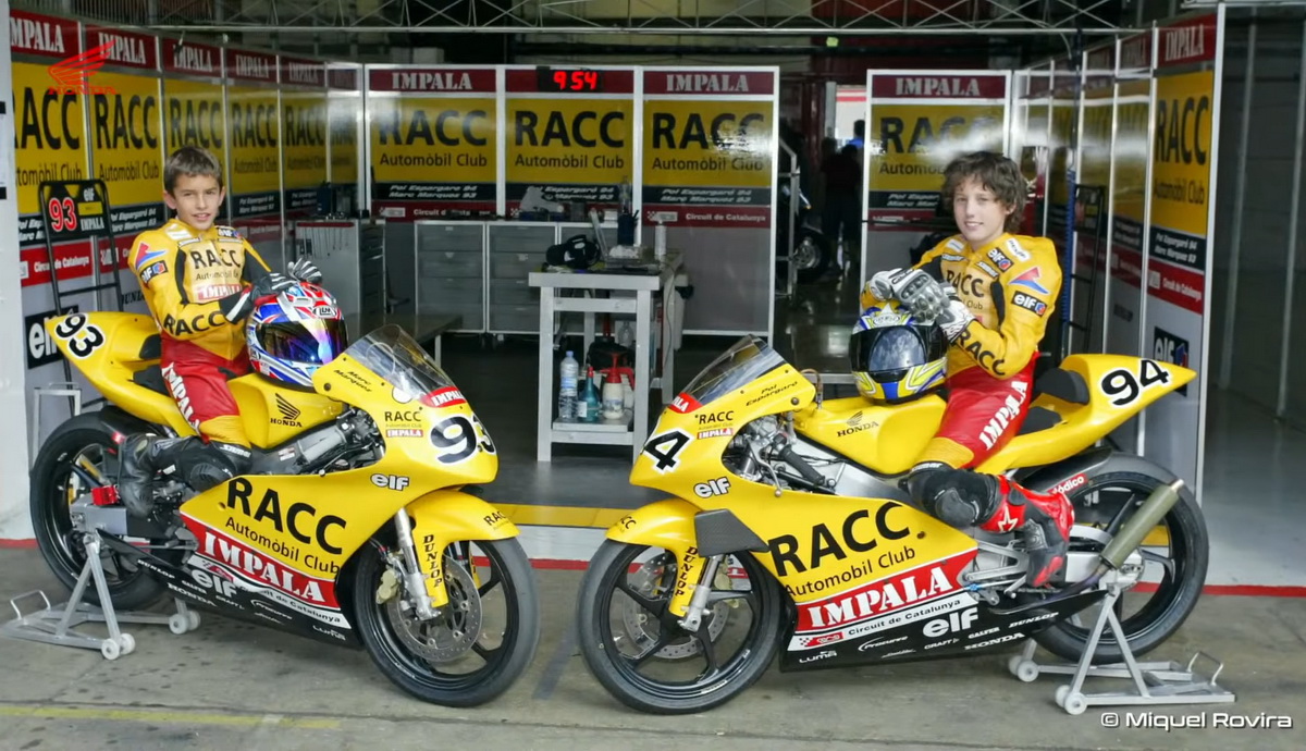 Марк Маркес и Пол Эспаргаро - дебют в RACC (чемпионате Каталонии)