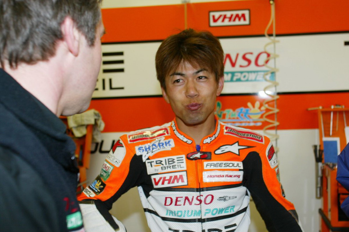 Масао Азума, лидер чемпионата GP125 1999 года