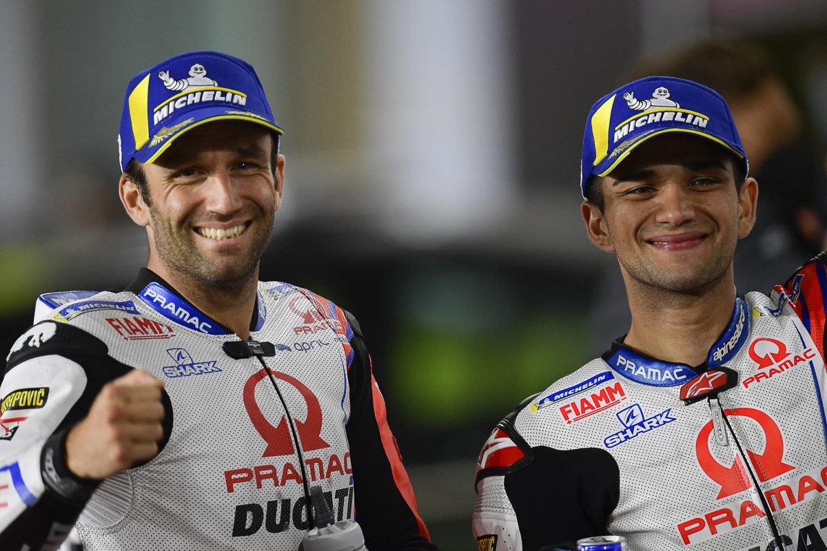 Напарники по Pramac Ducati - Мартин и Зарко на 1-2 позициях на старте Гран-При Дохи