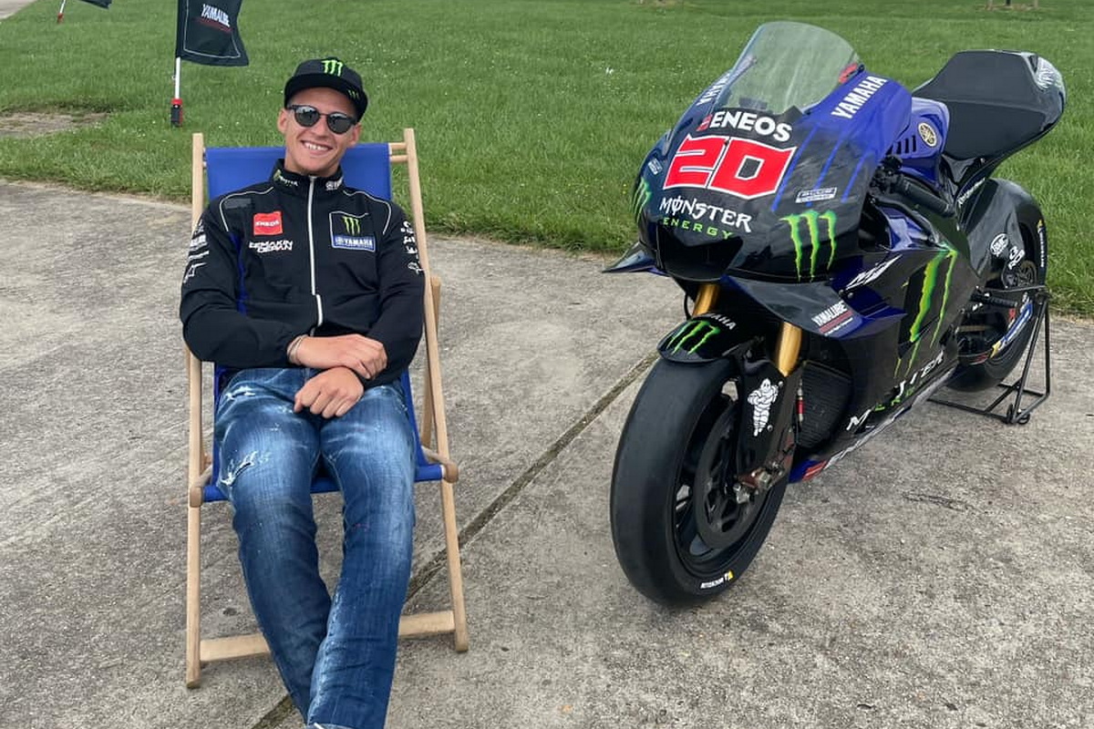 Фабио Куартараро спокоен в ожидании начала второй половины сезона MotoGP