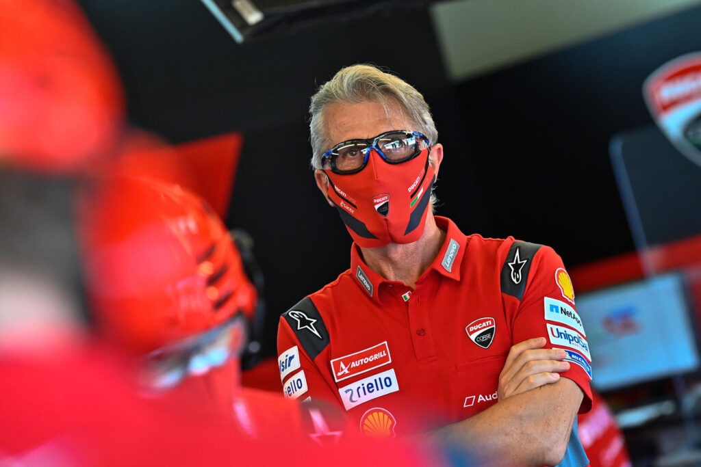 Паоло Чьабатти, спортивный директор Ducati Corse анализирует Гран-При Арагона