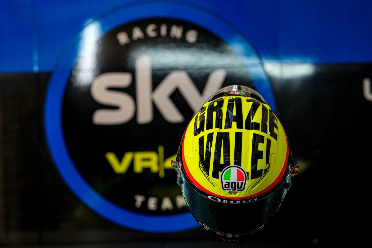 Sky Racing Team VR46 в особых цветах Grazie Vale! Sky Racing Team VR46 в особых цветах Grazie Vale!