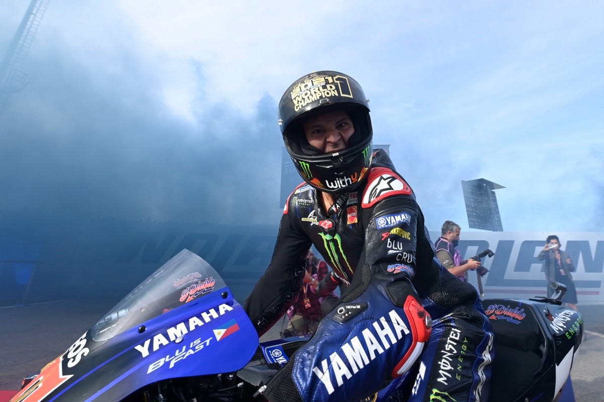 Фабио Куартараро - чемпион MotoGP 2021 года
