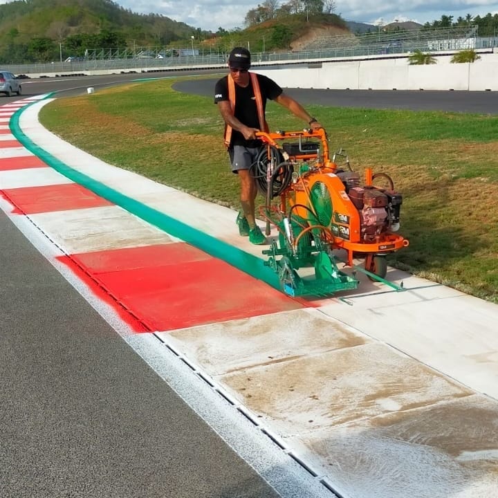Разметка Mandalika International Street Circuit Разметка Mandalika International Street Circuit