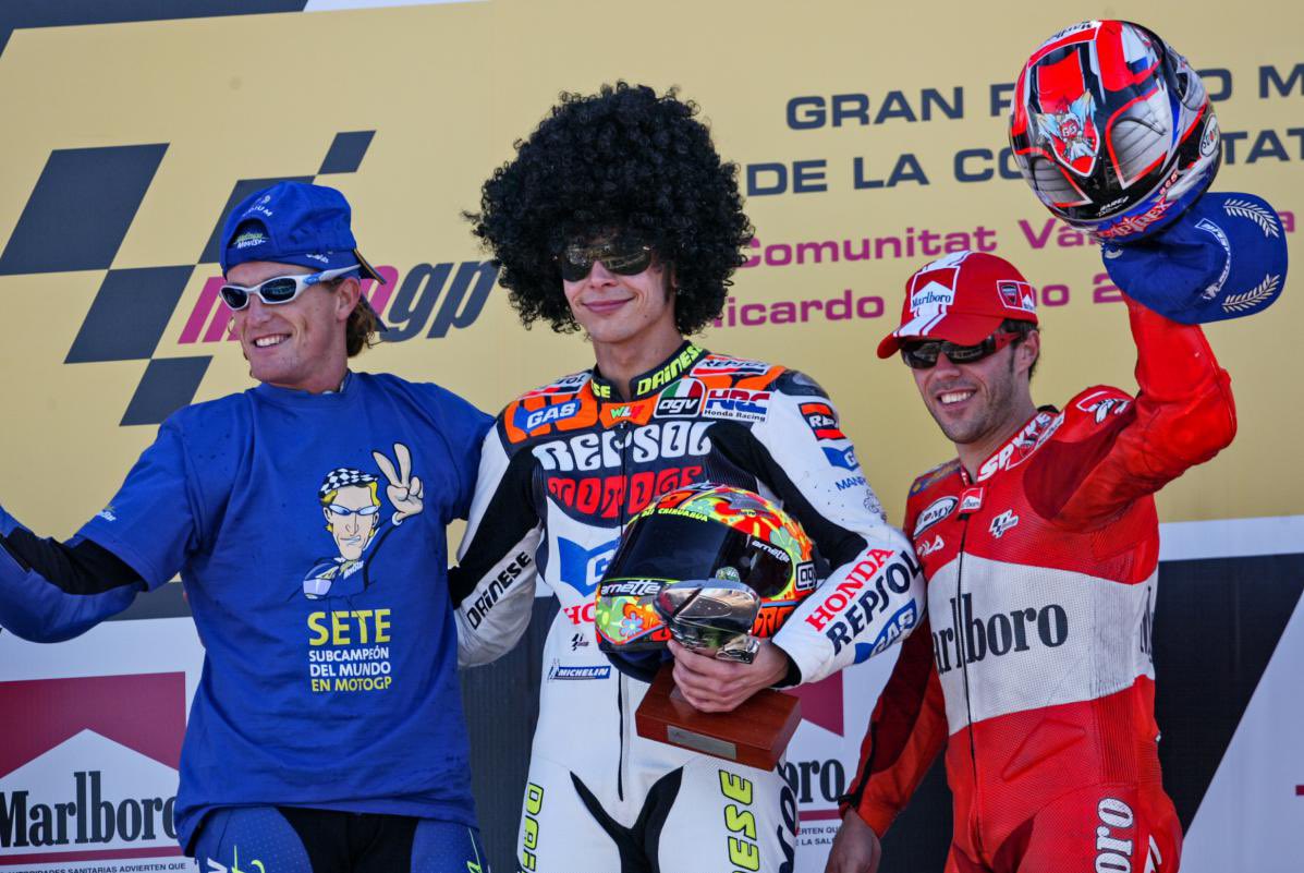 Валентино Росси - чемпион MotoGP с Honda и Yamaha