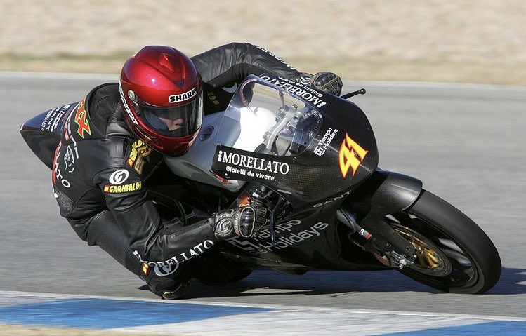 Алеш Эспаргаро, тесты GP125 (2005)