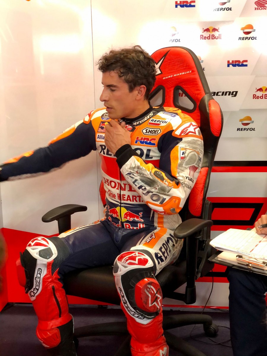 Возвращение Маркеса в MotoGP состоялось в Портимао в апреле