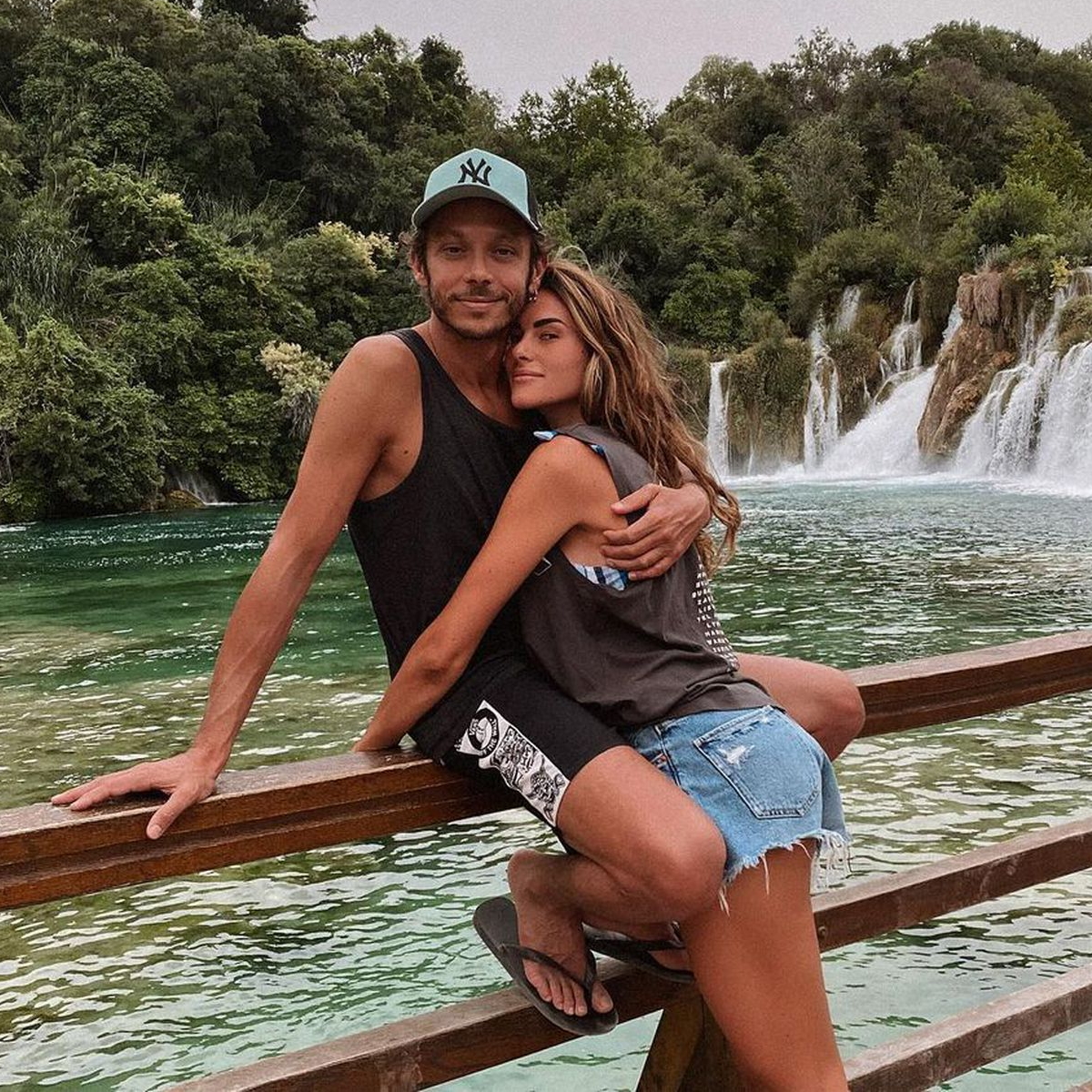 Валентино Росси и Франческа на каникулах в Хорватии