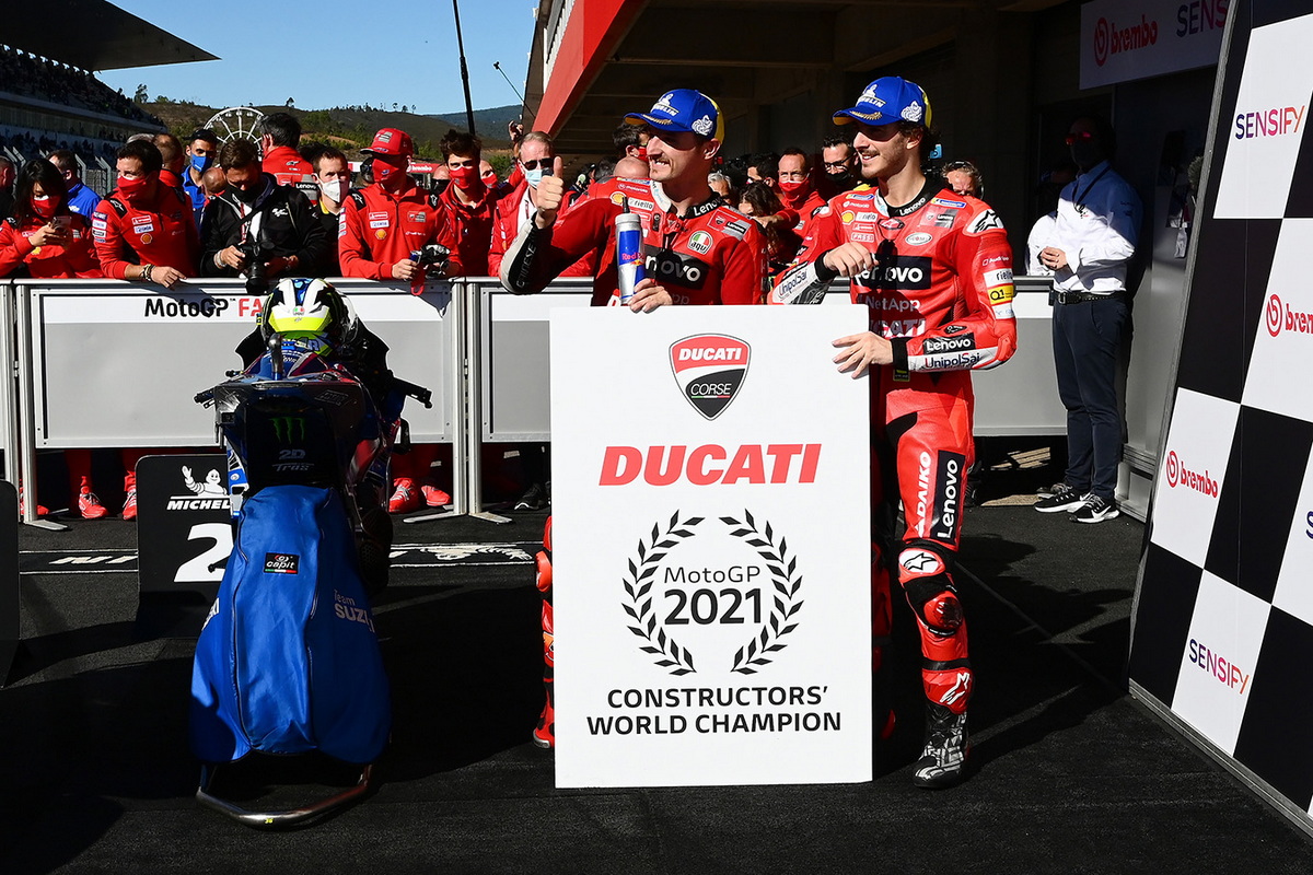Кубок производителей MotoGP достался Ducati за явным преимуществом