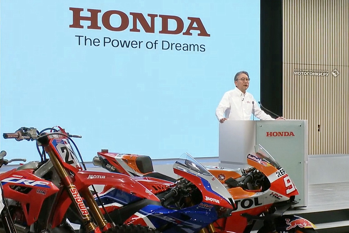 Презентация Honda Racing 2022 года: выступление Президента HRC Такахиро Мибе
