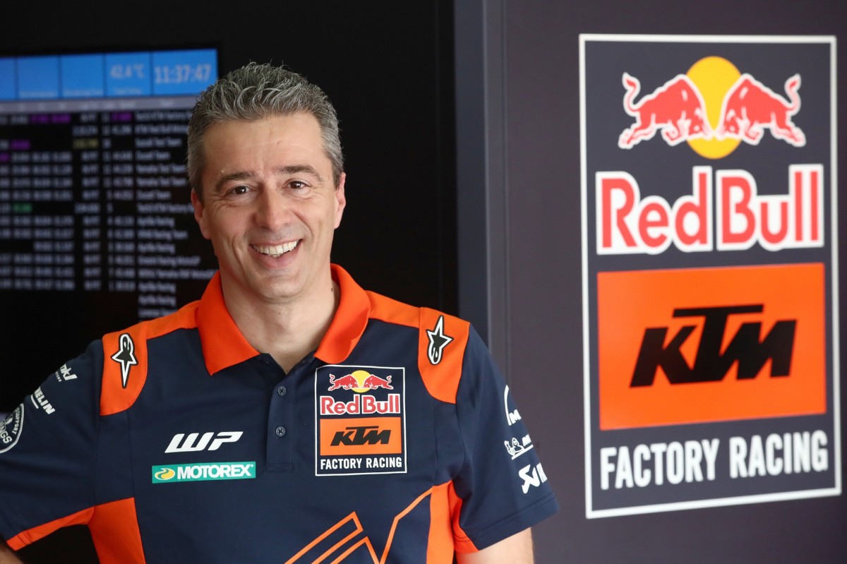 Франческо Гвидотти, новый менеджер KTM Factory Racing в MotoGP