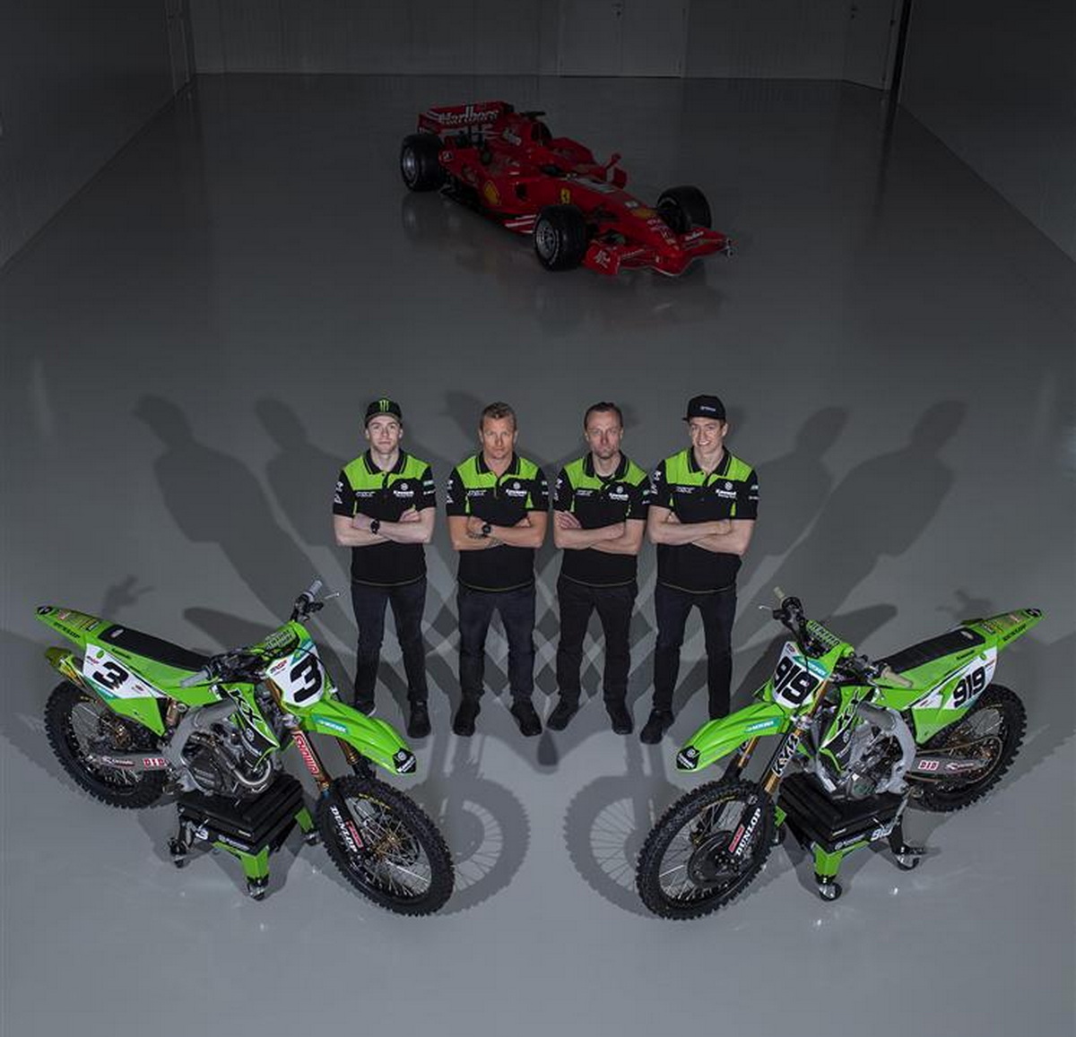 Новая команда Kawasaki Racing Team MXGP во главе с Кими Райкконеном представлена