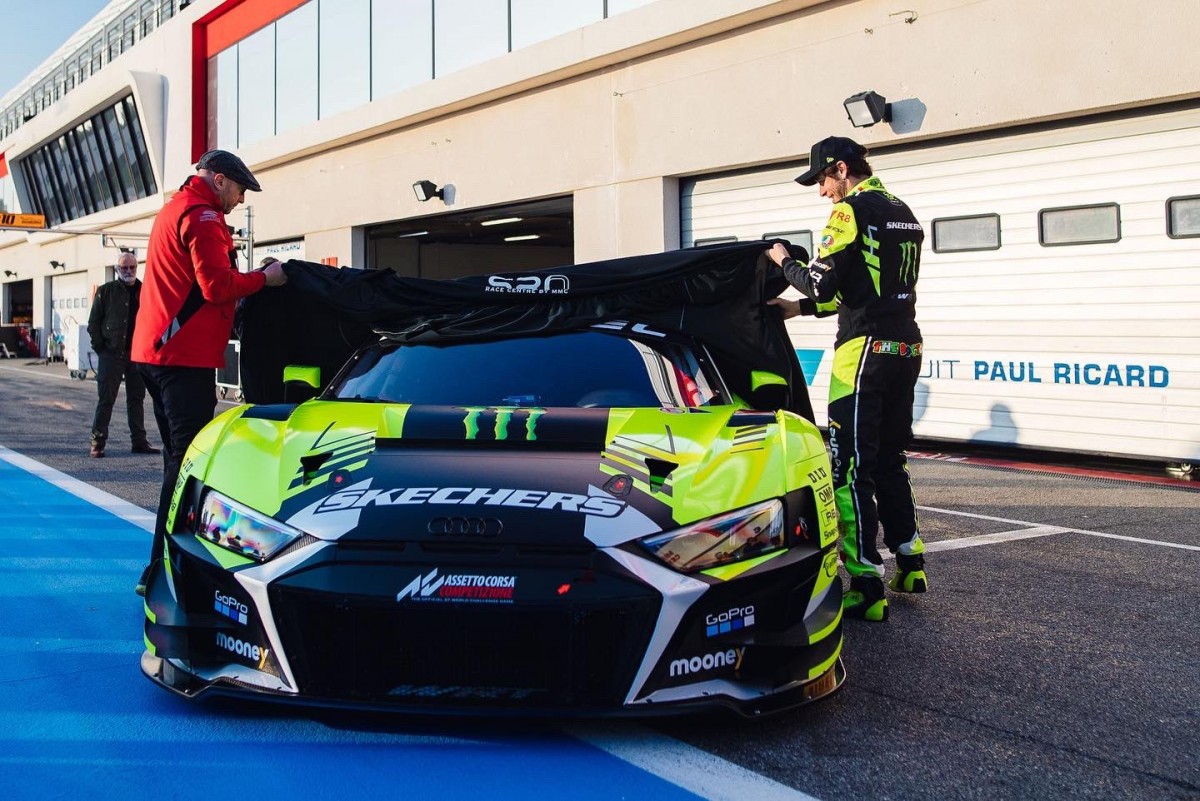 Начало нового гоночного приключения Валентино Росси в GT World Challenge Europe Начало нового гоночного приключения Валентино Росси в GT World Challenge Europe