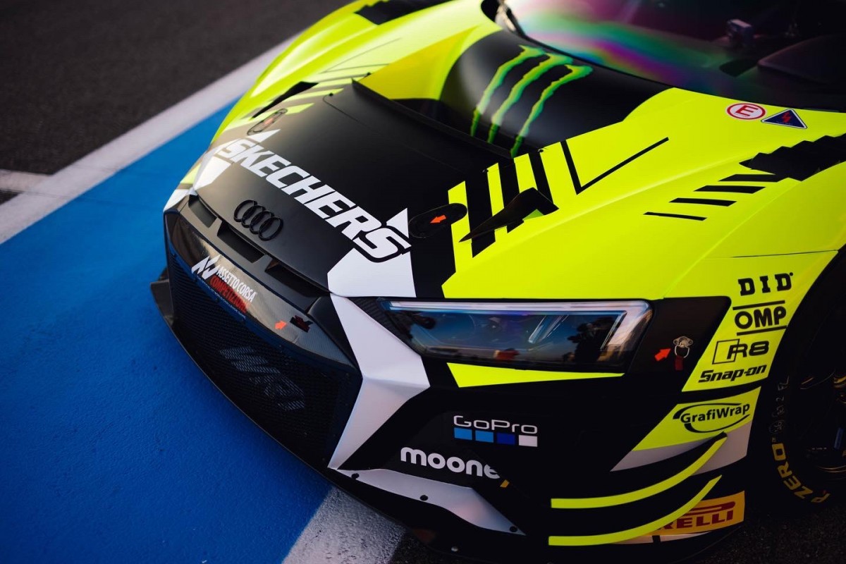 Начало нового гоночного приключения Валентино Росси в GT World Challenge Europe Начало нового гоночного приключения Валентино Росси в GT World Challenge Europe