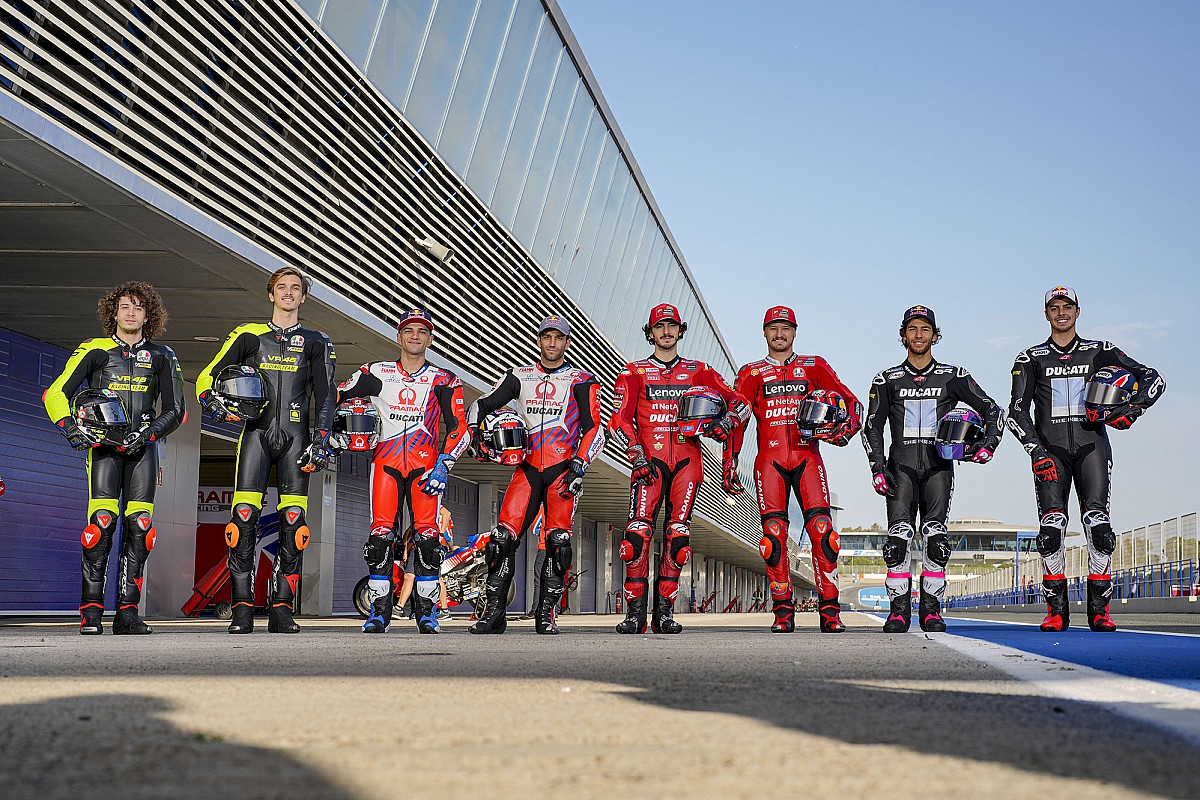 На стартовой решетке MotoGP сразу 8 пилотов Ducati в 2022 году