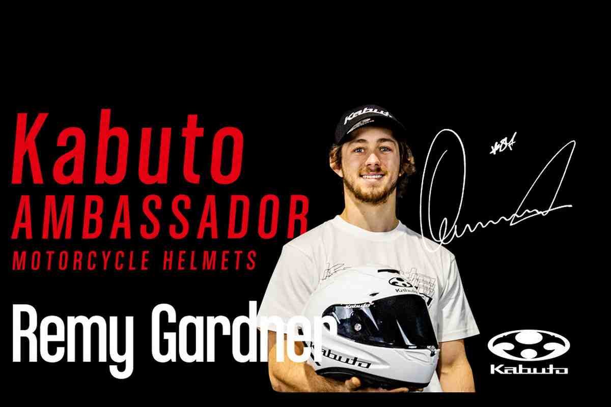 Японский производитель мотошлемов Kabuto вступает в MotoGP в партнерстве с Гарднером