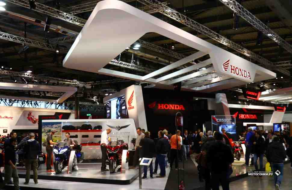 Стал известен российский модельный ряд мотоциклов Honda 2019 года