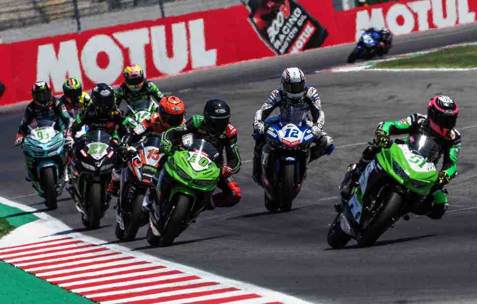 WorldSSP300: Обидчик Калинина из Имолы - Мануэль Бастианелли выиграл гонку в Мизано