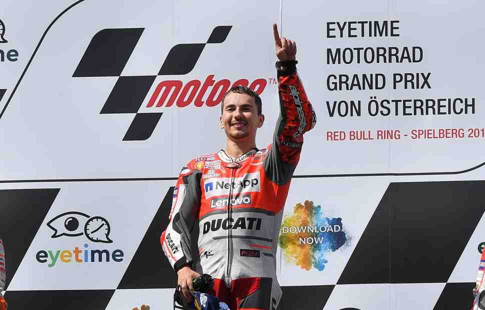 MotoGP: Red Bull Ring стал новой Землей Лоренцо
