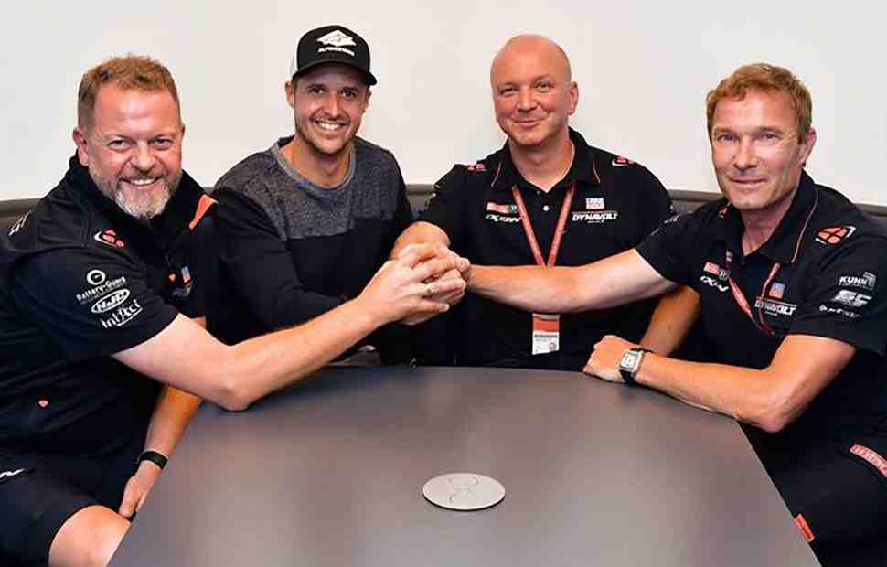 Томас Люти возвращается в Moto2