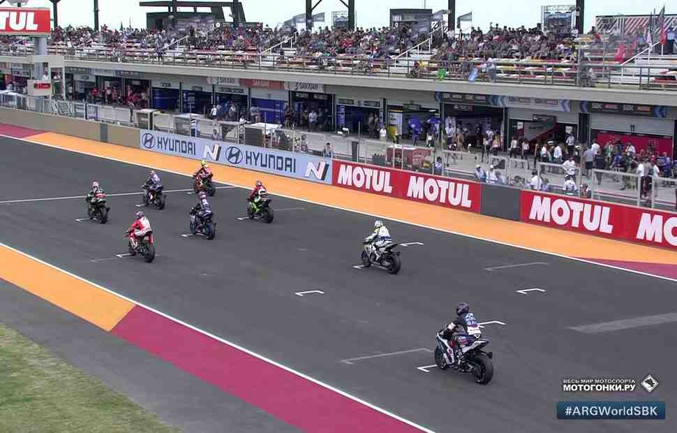 Самая странная гонка в истории World Superbike