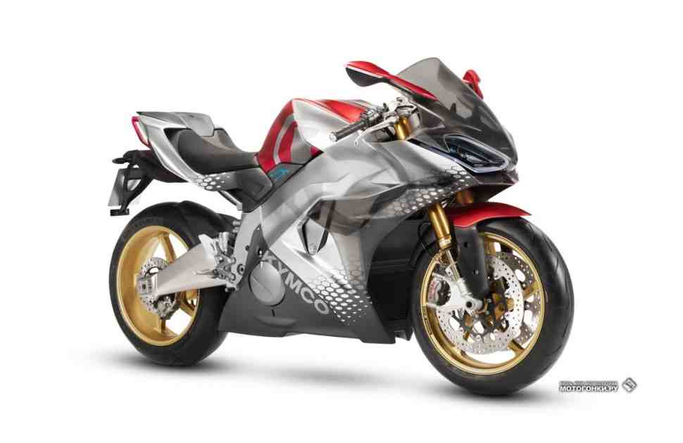 Kymco представил необычный концептуальный электро спортбайк SuperNEX на EICMA-2018