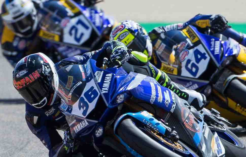 WSS: Жаркая схватка разогрела замерзающий TT Circuit Assen