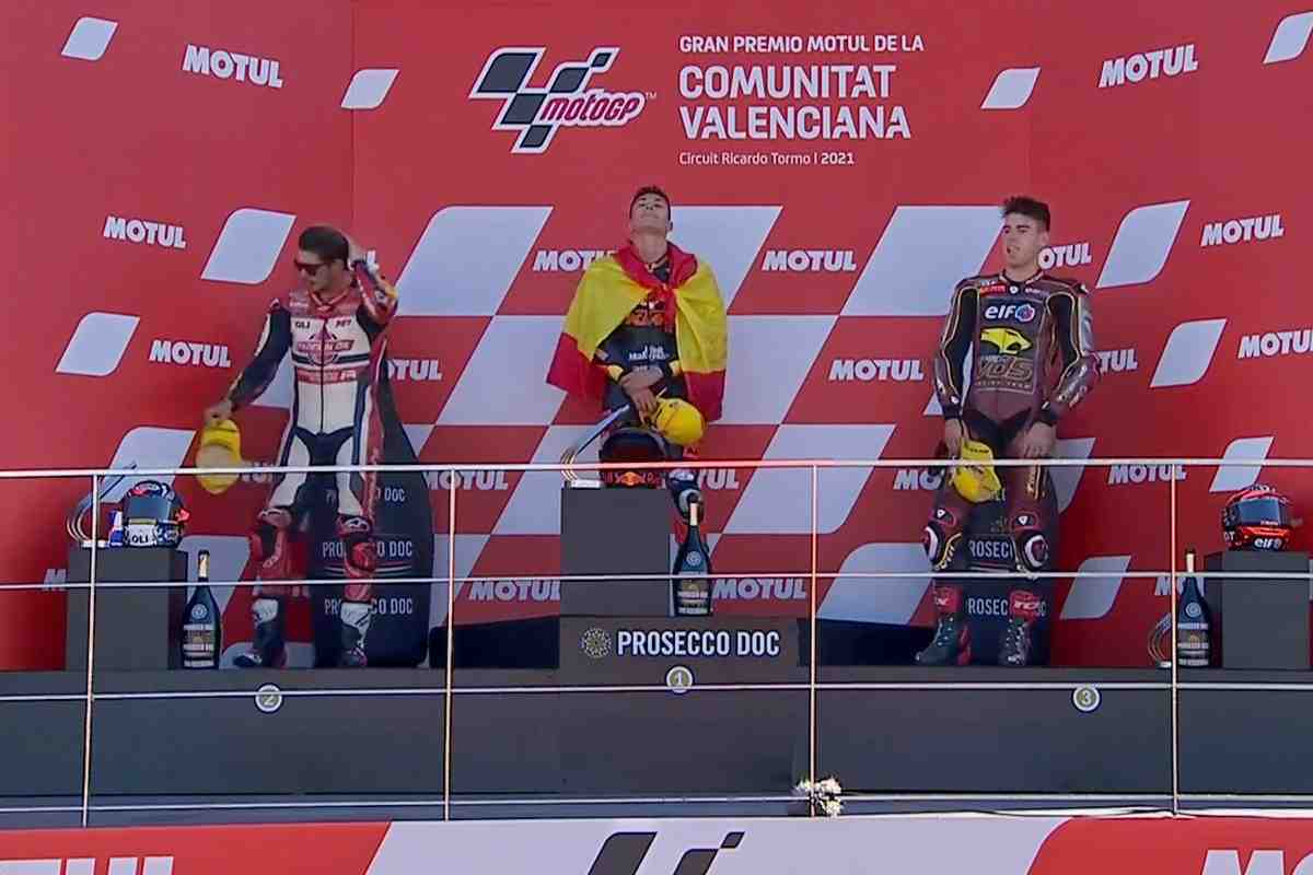Финал Moto2: судьбу титула решили 4 очка после полной смены сценария Гран-При Валенсии