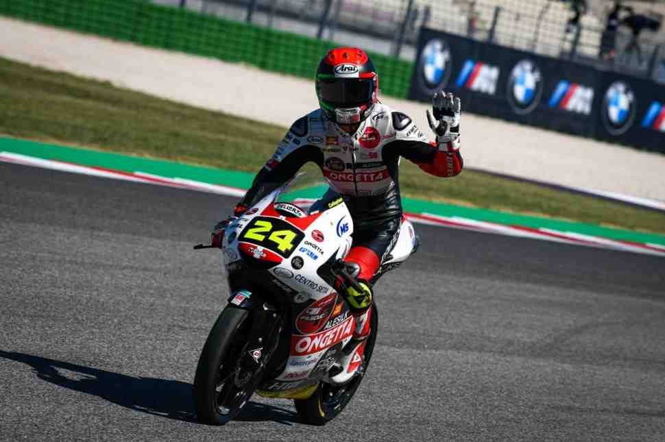 SIC58 Squadra Corse пишет историю Moto3 Misano World Circuit: победа в Гран-При Сан-Марино! SIC58 Squadra Corse пишет историю Moto3 Misano World Circuit: победа в Гран-При Сан-Марино!