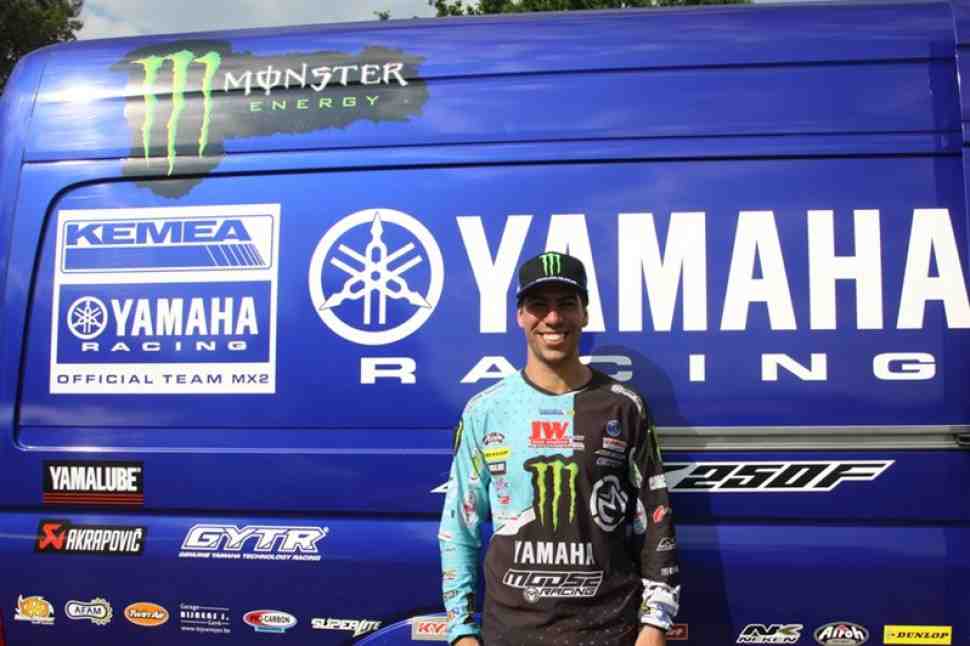 Мотокросс MX2: Yamaha временно заменит Всеволода Брылякова