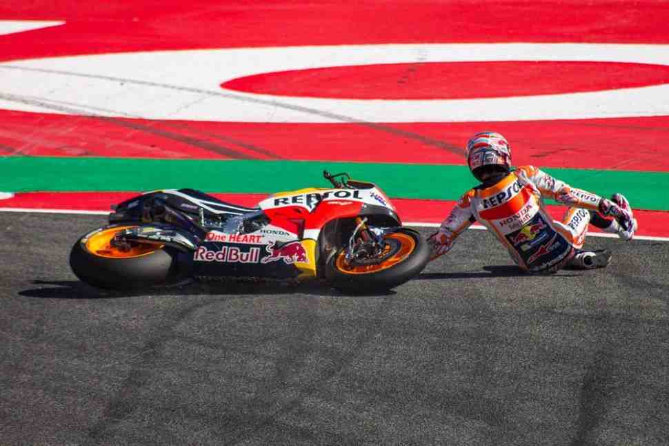 MotoGP CatalanGP FP3: Дови улучшил рекорд Лоренцо, Маркес не попал в Q2