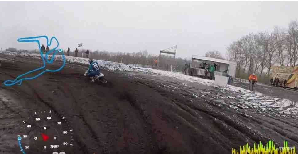 Мотокросс MXGP: круг по трассе Гран-При Европы - видео