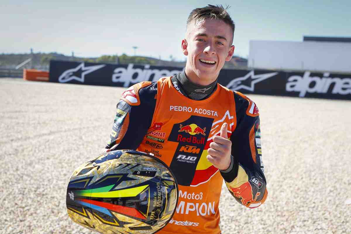 Интервью с чемпионом Мото Гран-При Moto3: Педро Акосте предстоит проанализировать сезон